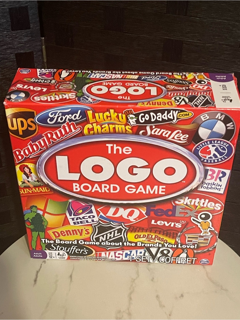 The LOGO Board Game, Spin Master, Ages 12 +, 2010 collectible game family